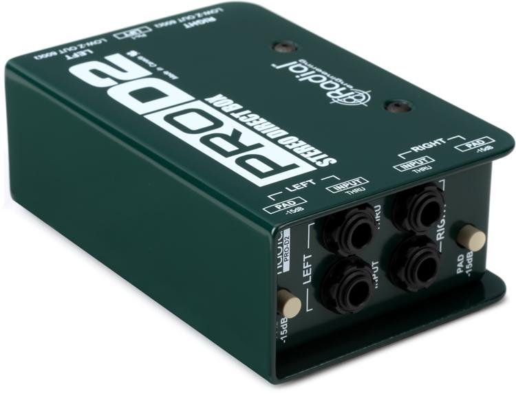 Radial ProD2 Stereo Passive Direct Box